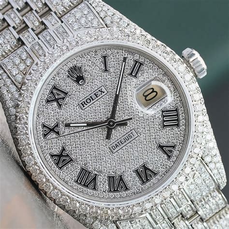 factory rolex diamond dials|Rolex full diamond watch.